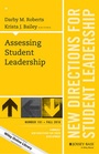 Cover: Assessing Student Leadership - Jossey-Bass