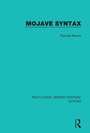 Cover: Mojave Syntax - Routledge