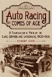 Enlarge image Cover: Auto Racing Comes of Age - McFarland & Co Inc