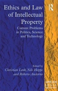 Abbildung von: Ethics and Law of Intellectual Property - Routledge