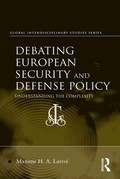 Cover: Debating European Security and Defense Policy - Routledge
