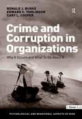 Cover: Crime and Corruption in Organizations - Routledge