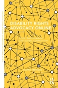Cover: Disability Rights Advocacy Online - Routledge