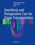 Abbildung von: Anesthesia and Perioperative Care for Organ Transplantation - Springer