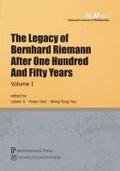 Cover: The Legacy of Bernhard Riemann After One Hundred and Fifty Years, Volume I - International Press of Boston Inc