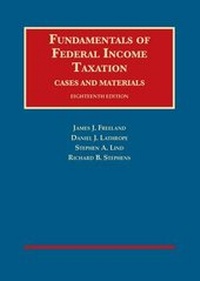 Enlarge image Cover: Fundamentals of Federal Income Taxation - LEG Inc. (dba West Academic Publishing