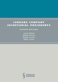 Cover: Jordan Publishing Company Secretarial Precedents - Jordan Publishing