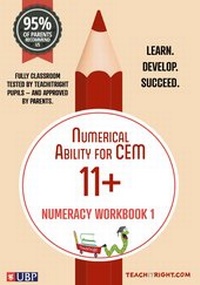 Enlarge image Cover: 11+ Tuition Guides: Numerical Ability Workbook 1 - The University of Buckingham Press