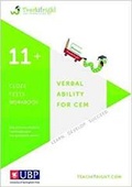 Cover: 11+ Tuition Guides: Verbal Ability Cloze Workbook - The University of Buckingham Press