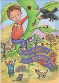 Cover: Jack and the Beanstalk - Happy Birthday Card-Book - Cardooo Ltd