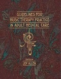 Cover: Guidelines for Music Therapy Practice in Adult Medical Care - Barcelona Publishers