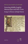 Cover: Pursuing Middle English Manuscripts and Their Texts - Brepols N.V.