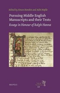 Enlarge image Cover: Pursuing Middle English Manuscripts and Their Texts - Brepols N.V.