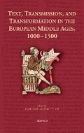 Cover: Text, Transmission, and Transformation in the European Middle Ages, 1000-1500 - Brepols N.V.
