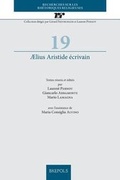 Cover: Aelius Aristide Ecrivain - Brepols N.V.