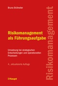 Cover: Risikomanagement als F&uuml;hrungsaufgabe - Haupt Verlag