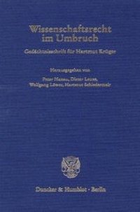 Abbildung von: Wissenschaftsrecht im Umbruch - fibre
