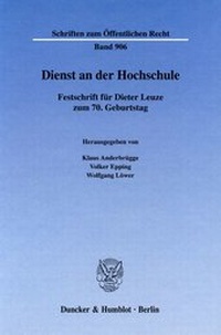 Abbildung von: Dienst an der Hochschule - fibre