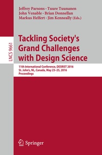 Abbildung von: Tackling Society's Grand Challenges with Design Science - Springer