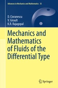 Cover: Mechanics and Mathematics of Fluids of the Differential Type - Springer