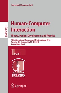 Abbildung von: Human-Computer Interaction. Theory, Design, Development and Practice - Springer