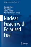 Cover: Nuclear Fusion with Polarized Fuel - Springer