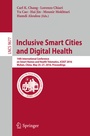 Cover: Inclusive Smart Cities and Digital Health - Springer