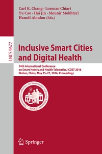 Enlarge image Cover: Inclusive Smart Cities and Digital Health - Springer