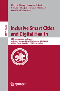 Enlarge image Cover: Inclusive Smart Cities and Digital Health - Springer