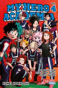 Abbildung von: My Hero Academia 4 - Carlsen Manga