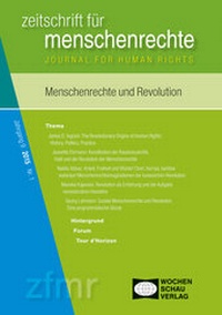 Abbildung von: Menschenrechte und Revolution - Wochenschau Verlag