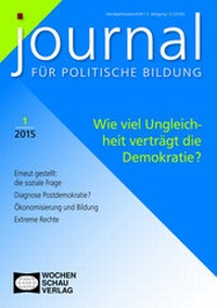 Abbildung von: Wie viel Ungleichheit verträgt die Demokratie? - Wochenschau Verlag