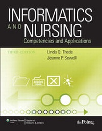 Enlarge image Cover: Informatics and Nursing - Lippincott Williams and Wilkins