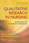 Cover: Qualitative Research in Nursing - Lippincott Williams and Wilkins