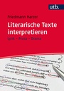 Bild: Literarische Texte interpretieren - UTB