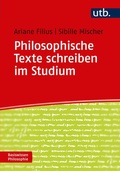 Cover: Philosophische Texte schreiben im Studium - UTB