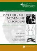 Cover: Psychogenic Movement Disorders - Lippincott Williams and Wilkins