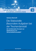 Cover: Die Stabsstelle Besondere Aufgaben bei der Treuhandanstalt - Waxmann Verlag GmbH