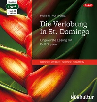 Abbildung von: Die Verlobung in St. Domingo - Der Audio Verlag