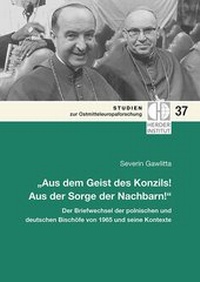 Abbildung von: "Aus dem Geist des Konzils! Aus der Sorge der Nachbarn!" - Verlag Herder-Institut