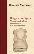 Cover: Bei gleichzeitigem Verschwinden - EDITION ROESNER