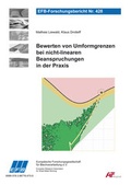 Cover: Bewerten von Umformgrenzen bei nicht-linearen Beanspruchungen in der Praxis - Europ&auml;ische Forschungsgesellschaft f&uuml;r Blechverarbeitung e.V. (EFB)