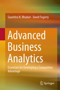 Enlarge image Cover: Advanced Business Analytics - Springer