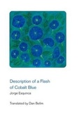 Cover: Description of a Flash of Cobalt Blue - Unicorn Press (Nc)