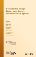 Cover: Ceramics for Energy Conversion, Storage, and Distribution Systems - Wiley
