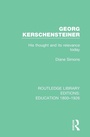 Cover: Georg Kerschensteiner - Routledge