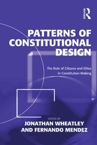 Enlarge image Cover: Patterns of Constitutional Design - Routledge