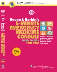 Abbildung von: Rosen and Barkin's 5-minute Emergency Medicine Consult for PDA - Lippincott Williams and Wilkins