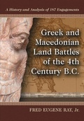 Cover: Greek and Macedonian Land Battles of the 4th Century B.C. - McFarland & Co Inc
