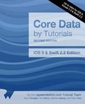 Cover: Core Data by Tutorials Second Edition - Razeware LLC